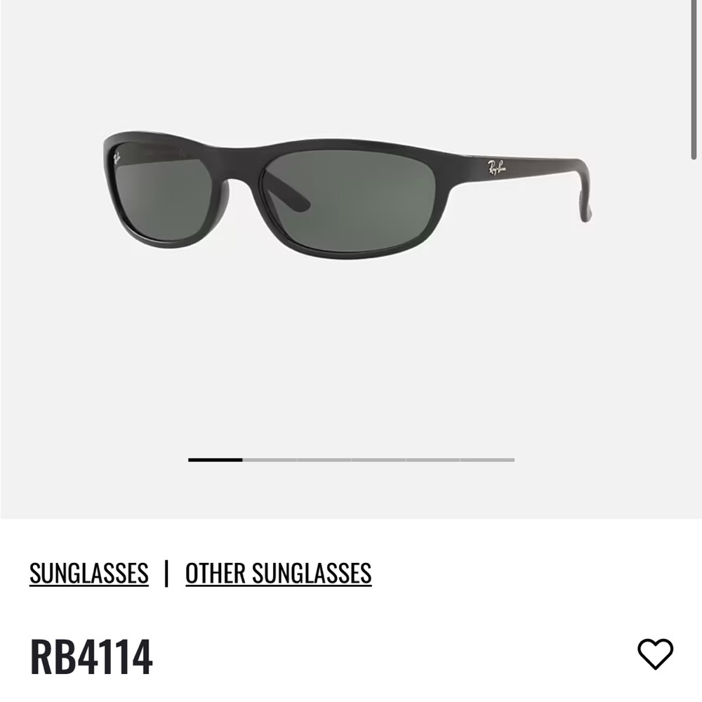 NWT Ray-Ban Sunglasses RB4114 Green/Black